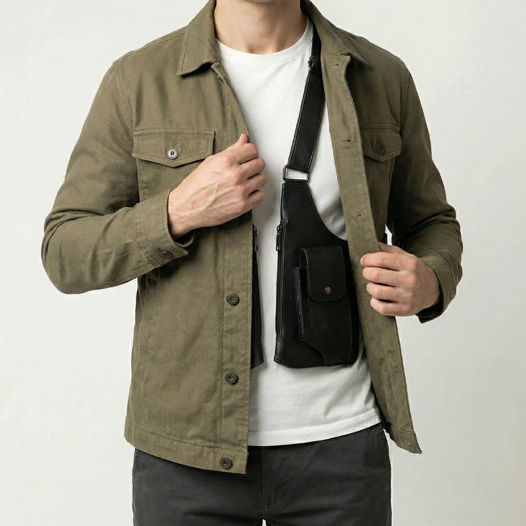 Heritage - Classic Shoulder Satchel für Männer